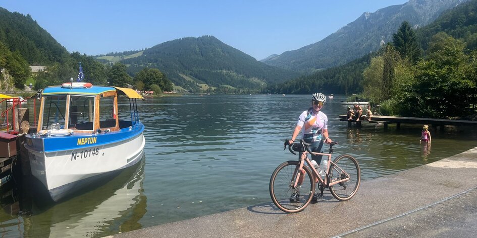 Po stopách  starej železnice – Ybbstálska cyklotrasa / Z Waidhofenu po hladinu Lunzer See>
