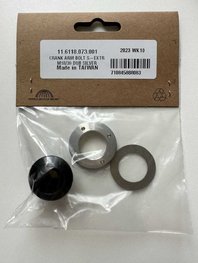 CRANK ARM BOLT KIT SELF-EXTRACTING M18/M30 DUB