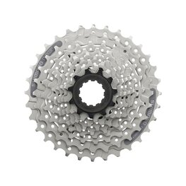 SHIMANO kaseta - CASSETTE HG201 9 11-32 - srebrny