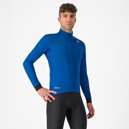 CASTELLI Kolarska kurtka przeciwwiatrowa - SALTO - niebieski