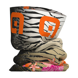 ALÉ Komin kolarski - SAVANA - biały/złoty