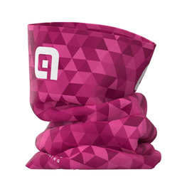 ALÉ Komin kolarski - TRIANGLES - fioletowy/różowy