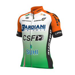 ALÉ Koszulka kolarska z krótkim rękawem - BARDIANI CSF 2019 - kolorowy