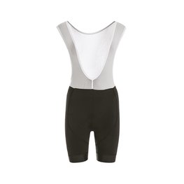 Krótkie spodnie kolarskie z szelkami - FLEX LADY - biały/czarny