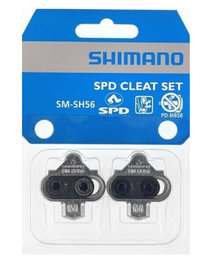 SHIMANO bloki - SM-SH56 SPD - srebrny