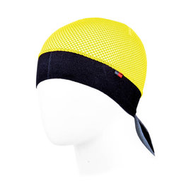 BIOTEX Bandana kolarska - POWERFLEX NET - czarny/żółty