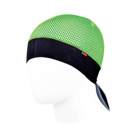 BIOTEX Bandana kolarska - POWERFLEX NET - czarny/zielony