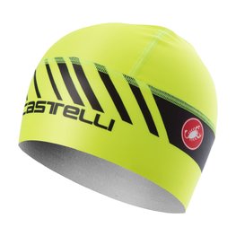 CASTELLI Czapka kolarska - ARRIVO 3 THERMO - żółty
