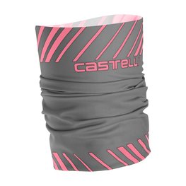 CASTELLI Komin kolarski - ARRIVO 3 THERMO - szary/różowy