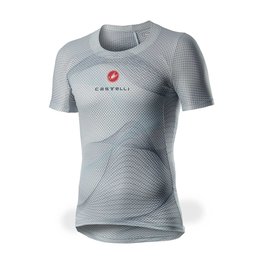 CASTELLI Kolarska koszulka z krótkim rękawem - PRO MESH - szary
