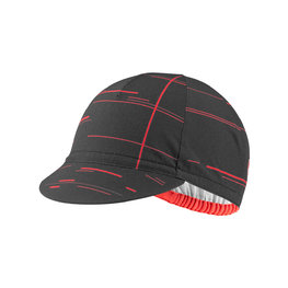 CASTELLI Czapka kolarska - UPF CYCLING - pomarańczowy/czarny