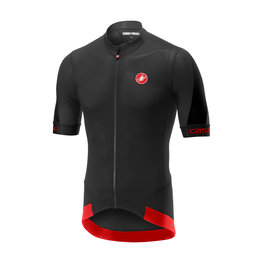 CASTELLI Koszulka kolarska z krótkim rękawem - VOLATA 2.0 - czerwony/czarny