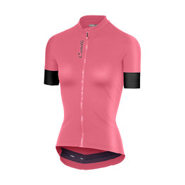 CASTELLI Koszulka kolarska z krótkim rękawem - ANIMA 2.0 LADY - czarny/różowy