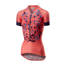 CASTELLI Koszulka kolarska z krótkim rękawem - CLIMBER'S LADY - różowy
