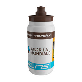 Bidon kolarski - AG2R 2020 550 ml - brązowy/biały/niebieski