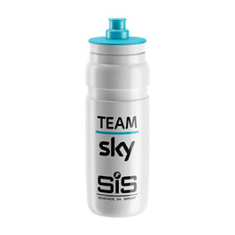 Bidon kolarski - TEAM SKY 2018 750 ml - biały/jasnoniebieski