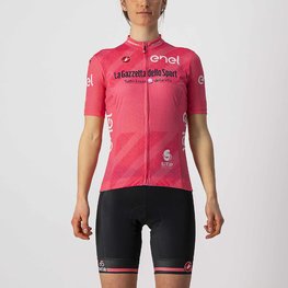 CASTELLI Koszulka kolarska z krótkim rękawem - GIRO D'ITALIA 2021 W - różowy