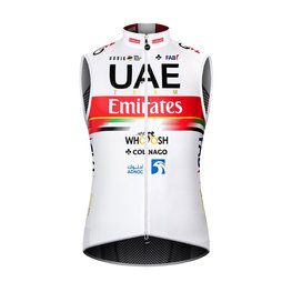 GOBIK Kamizelka kolarska - UAE 2021 PLUS 2.0 - biały/czerwony