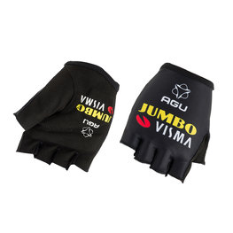 AGU Kolarskie rękawiczki z krótkimi palcami - JUMBO-VISMA 2019 - żółty/czarny