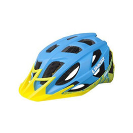 LIMAR Kask kolarski - 885 MTB - niebieski/żółty
