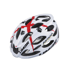 LIMAR Kask kolarski - ULTRALIGHT+ - biały/czarny/czerwony