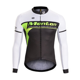 MONTON dres - SKY WALKER SUMMER - biały/czarny