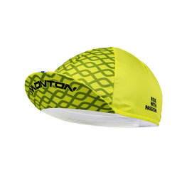 MONTON Czapka kolarska - HONEYCOMB - żółty