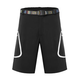 MONTON Krótkie spodnie kolarskie bez szelek - SPEEDY MTB - czarny