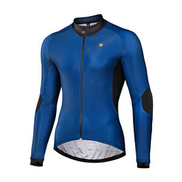 MONTON Zimowa koszulka kolarska z długim rękawem - CYCLANCE WINTER - niebieski