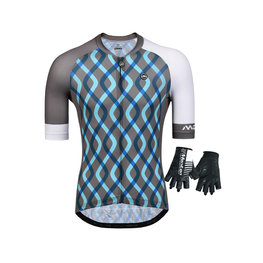 MONTON Kolarski mega zestaw - SHORE - szary