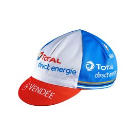 NALINI Czapka kolarska - DIRECT ENERGIE 2020 - czerwony/biały/niebieski