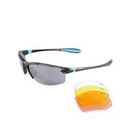 Okulary kolarskie - S11.DB - czarny/jasnoniebieski