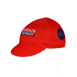 Czapka kolarska - BAHRAIN MERIDA 2018 - czerwony