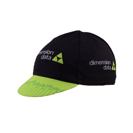 Czapka kolarska - DIMENSION DATA 2018 - czarny/zielony
