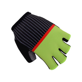 Kolarskie rękawiczki z krótkimi palcami - TREK 2017 - żółty/czarny