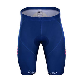 Krótkie spodnie kolarskie bez szelek - QUICKSTEP 2018 - niebieski