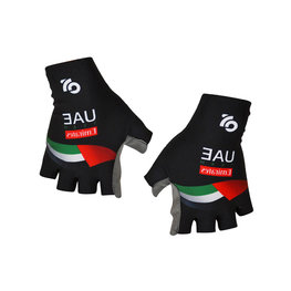 Kolarskie rękawiczki z krótkimi palcami - UAE EMIRATES 2018 - czarny