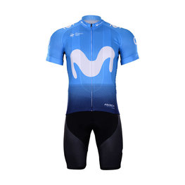 BONAVELO set - MOVISTAR 2018 KIDS - biały/niebieski/czarny