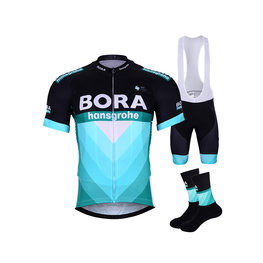 BONAVELO Kolarski mega zestaw - BORA 2019 - zielony/biały/czarny