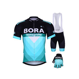 BONAVELO Kolarski mega zestaw - BORA 2019 - biały/czarny/zielony