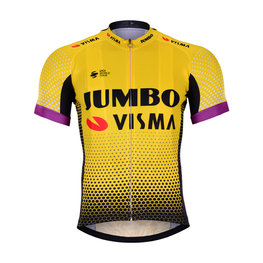 BONAVELO Koszulka kolarska z krótkim rękawem - JUMBO-VISMA 2019 - żółty