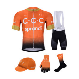 BONAVELO Kolarski mega zestaw - CCC 2020 - pomarańczowy/czarny