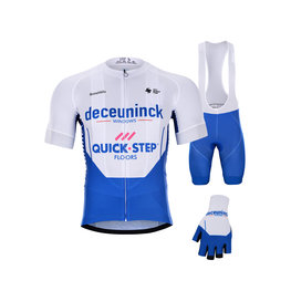 BONAVELO Kolarski mega zestaw - QUICKSTEP 2020 - niebieski/biały