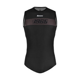 SANTINI Kolarska koszulka z krótkim rękawem - 1965 - czarny