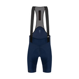 SANTINI Krótkie spodnie kolarskie z szelkami - TONO PURO - niebieski