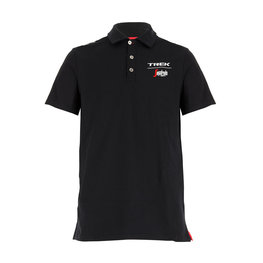 SANTINI Kolarska koszulka z krótkim rękawem - TREK 2019 POLO - czarny