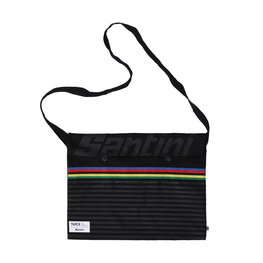 SANTINI Torba kolarska - UCI RAINBOW - czarny