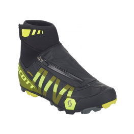 SCOTT Buty rowerowe - MTB HEATER GORE-TEX - żółty/czarny