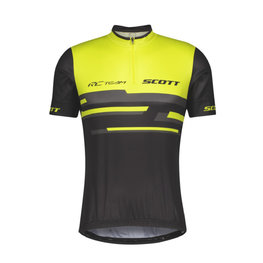 SCOTT Koszulka kolarska z krótkim rękawem - RC TEAM 20 MTB - żółty/czarny