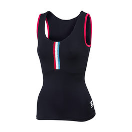 SPORTFUL Podkoszulek kolarski - ALLURE LADY - czarny